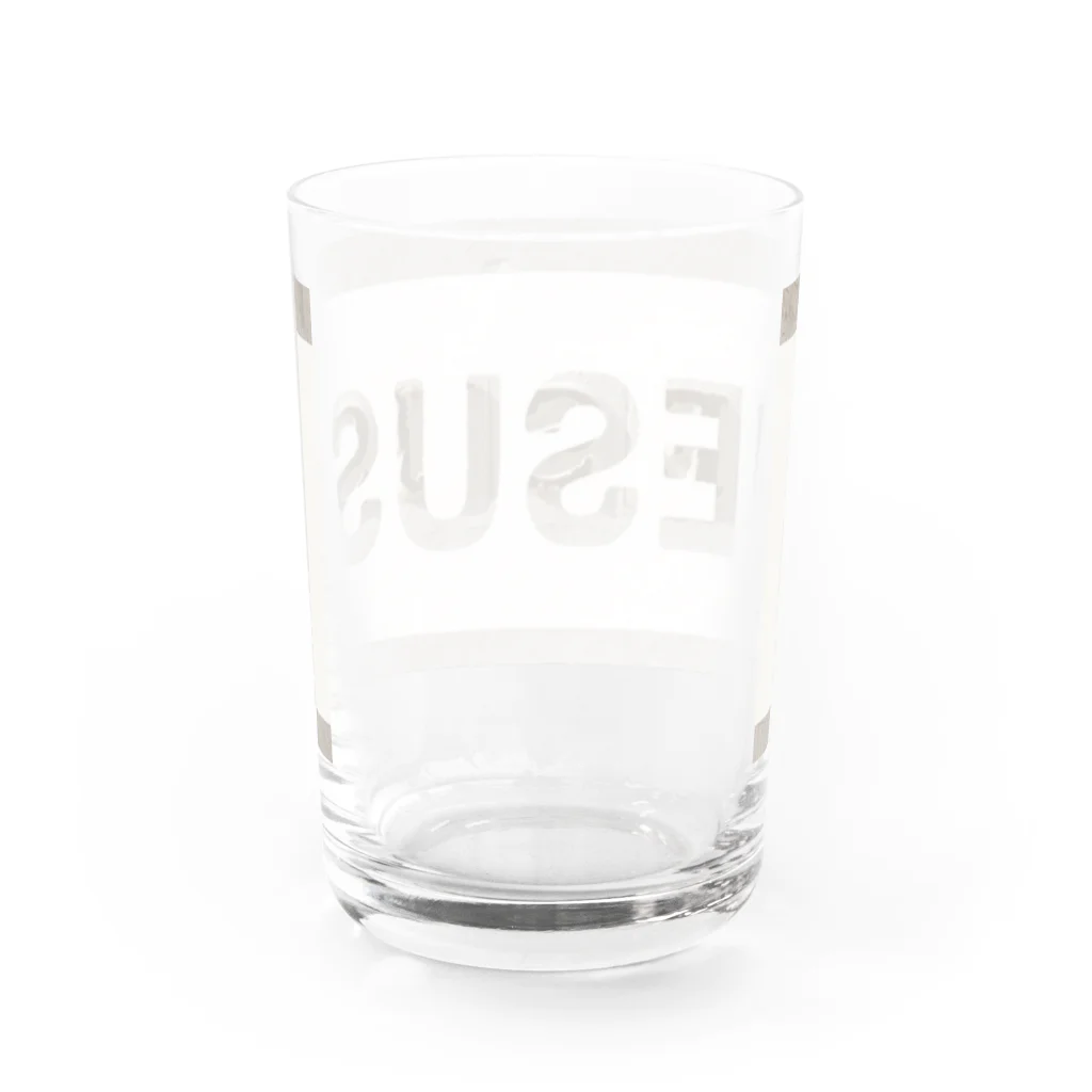 usagiのJesus Water Glass :back