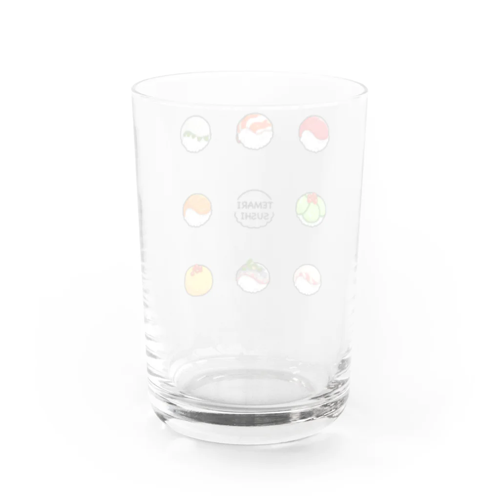 ぽめたろうの手まり寿司 Water Glass :back