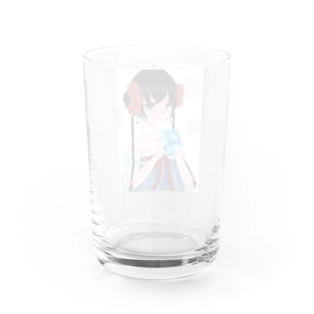 呉羽　ユミのガラスの世界 Water Glass :back