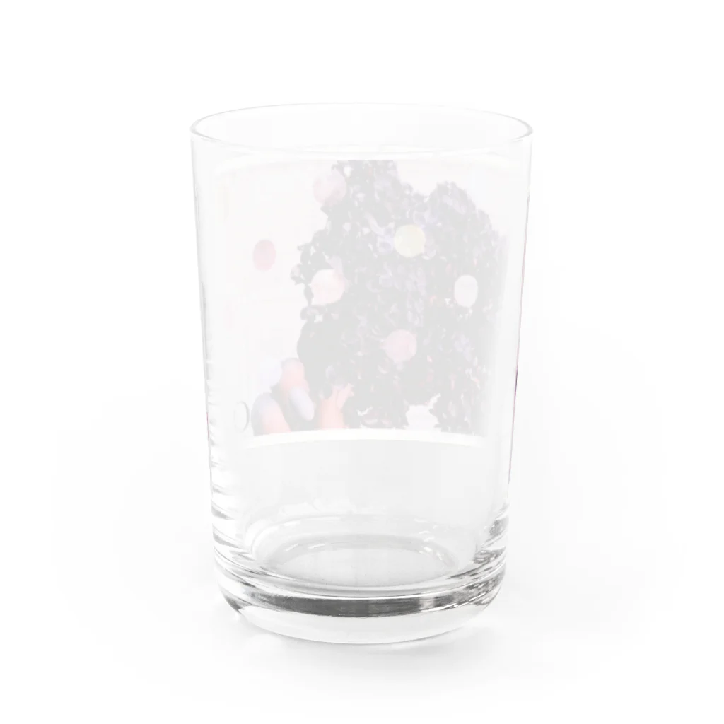 Oncidium  by minamisenaのドット Water Glass :back