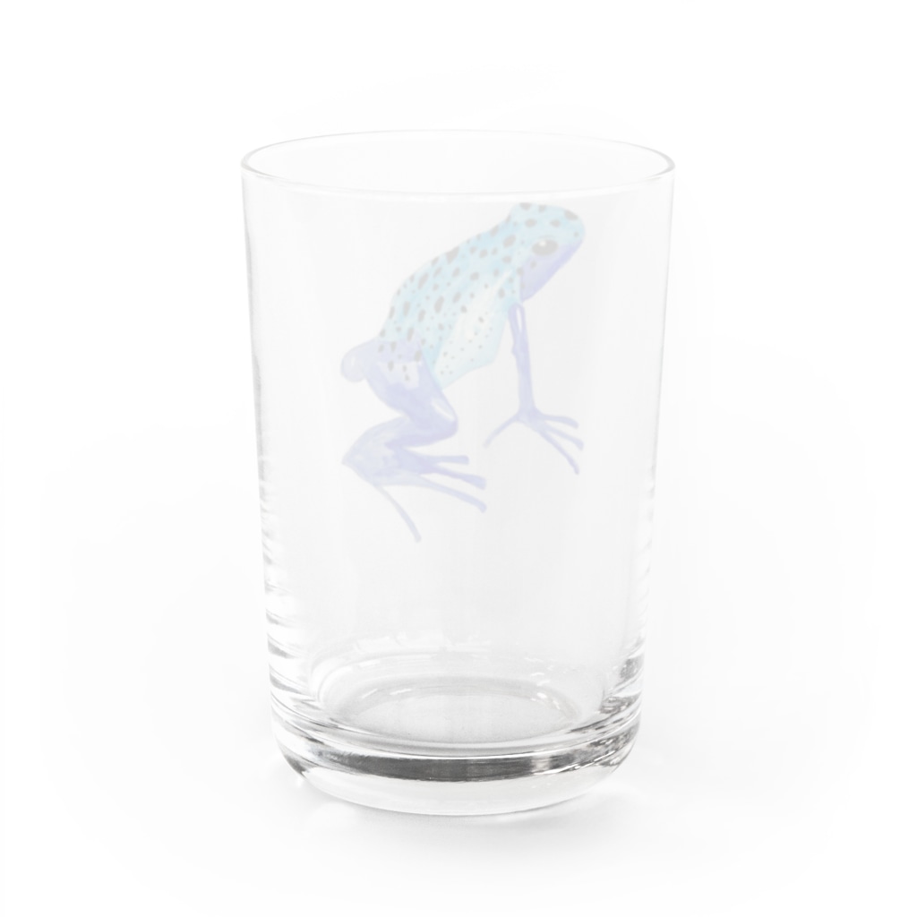 Coshi-Mild-Wildのコバルトヤドクガエル🐸ですヨ‼️ Water Glass :back