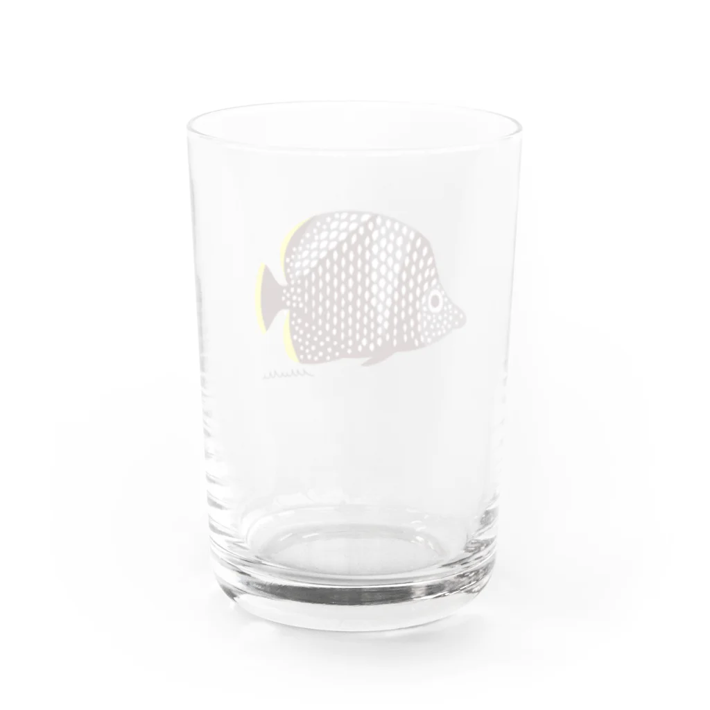 Astrio SUZURI店のユウゼンちゃん Water Glass :back