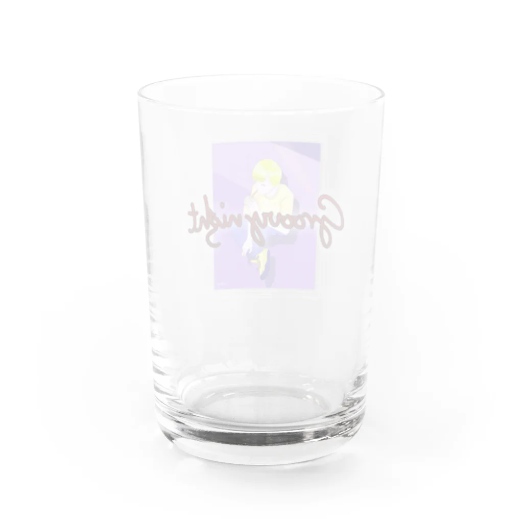 うなぎのつなおくん Water Glass :back