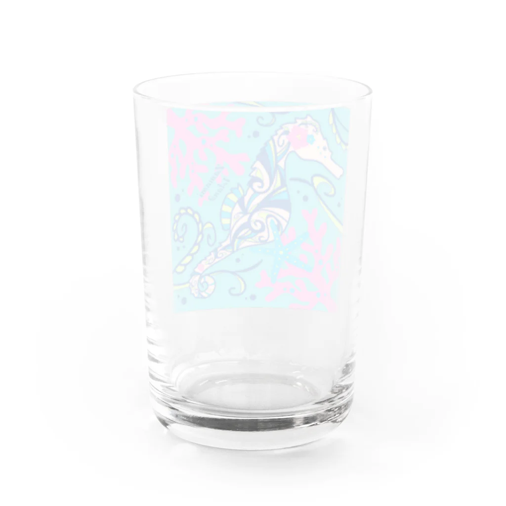 Aquagirl Zamami のZamami サマシードラゴン Water Glass :back