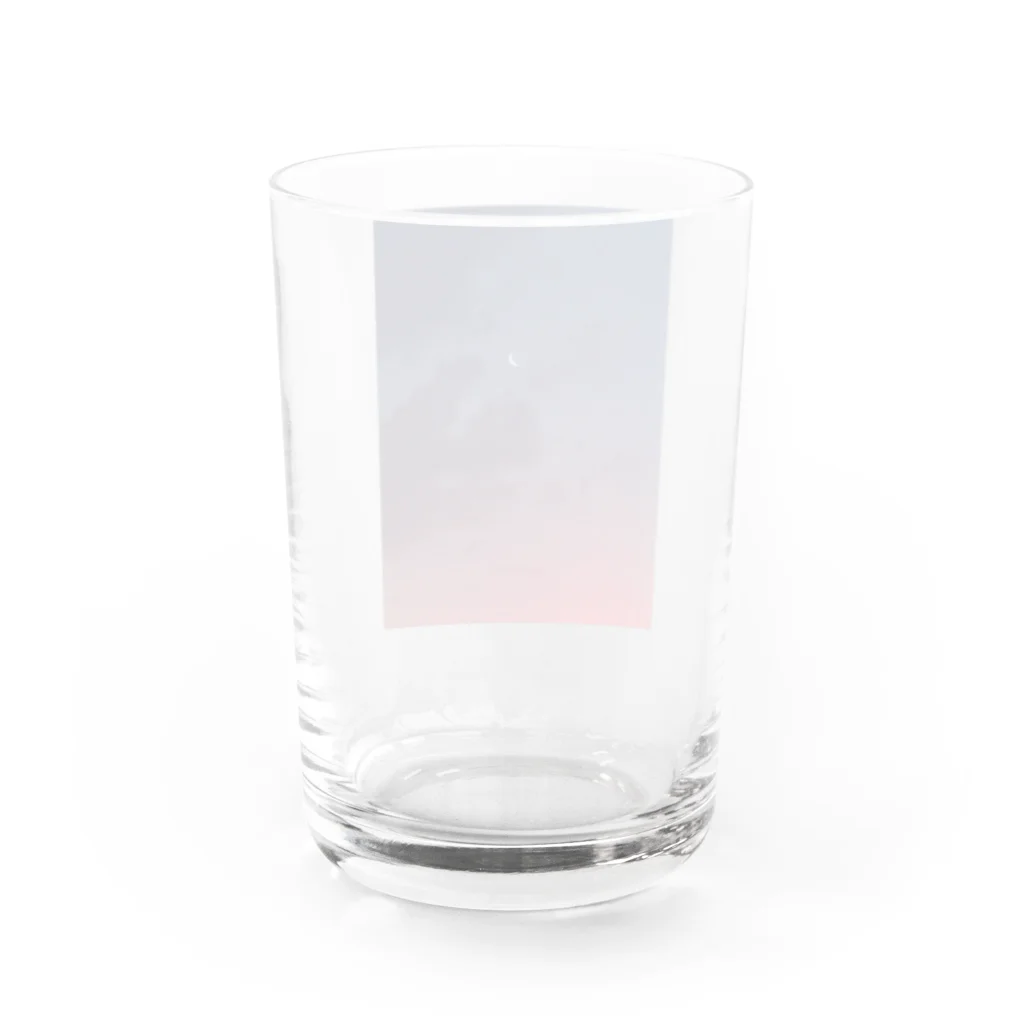 Butterの空 Water Glass :back