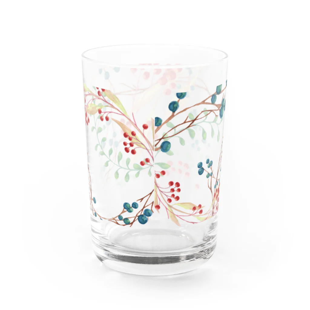 プリズモリイの箱の森のかわいい贈り物♪小さな木の実のボタニカル日記 ～徒然～ Water Glass :back