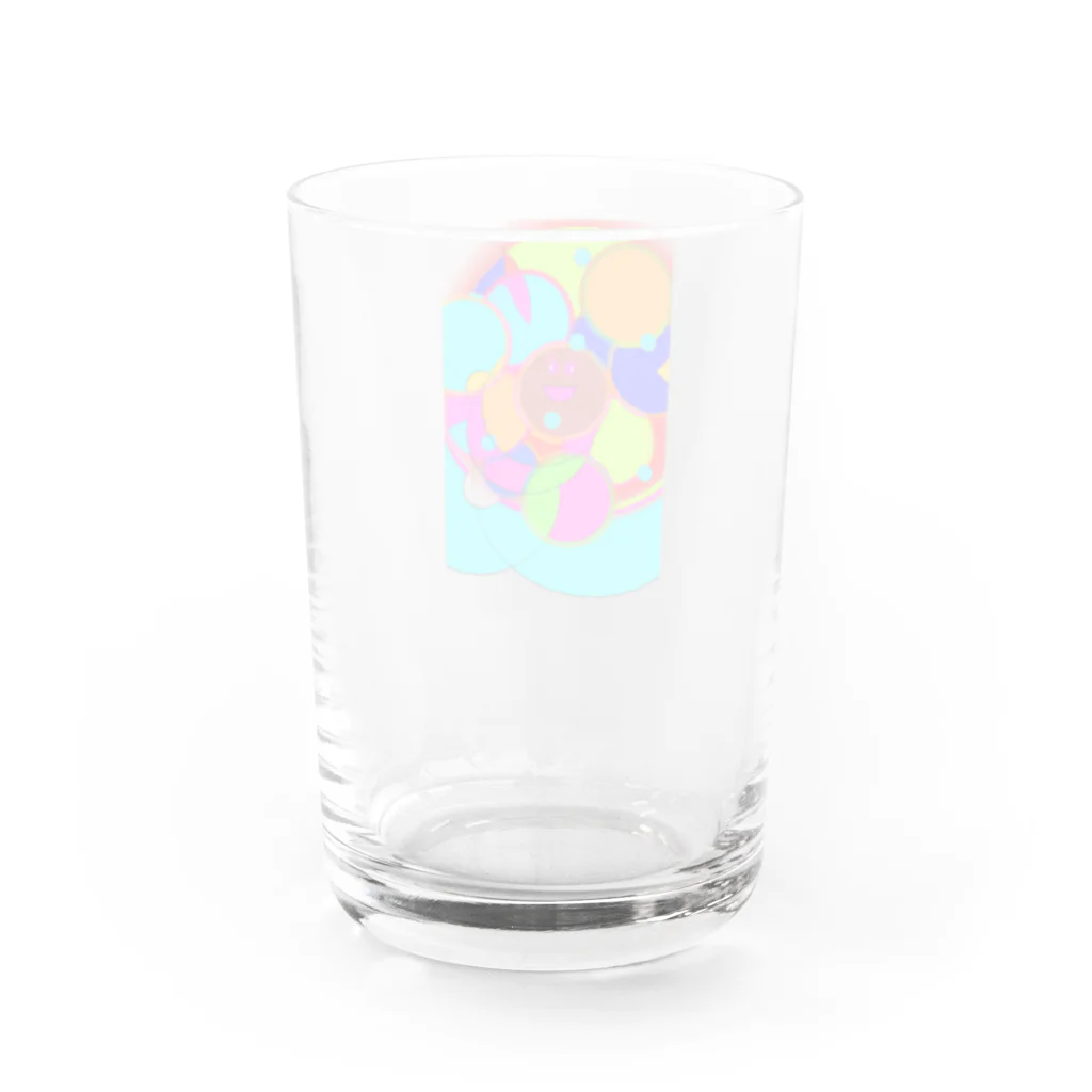 朝焼けの水に浮かぶ☆ta☆wa☆si☆ Water Glass :back