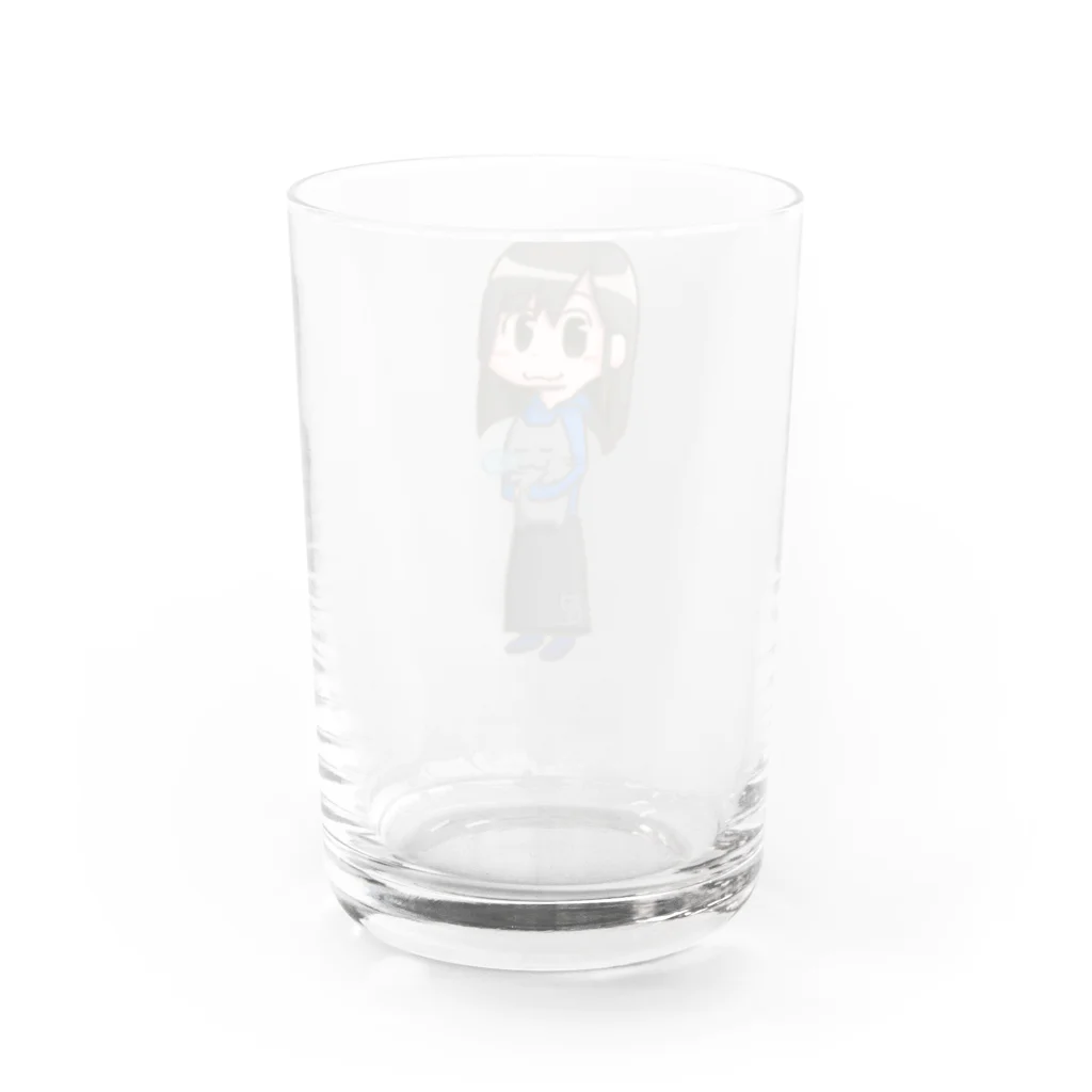 MoRoHa Systems Storeのネコっぽイド（抱っこVer） Water Glass :back