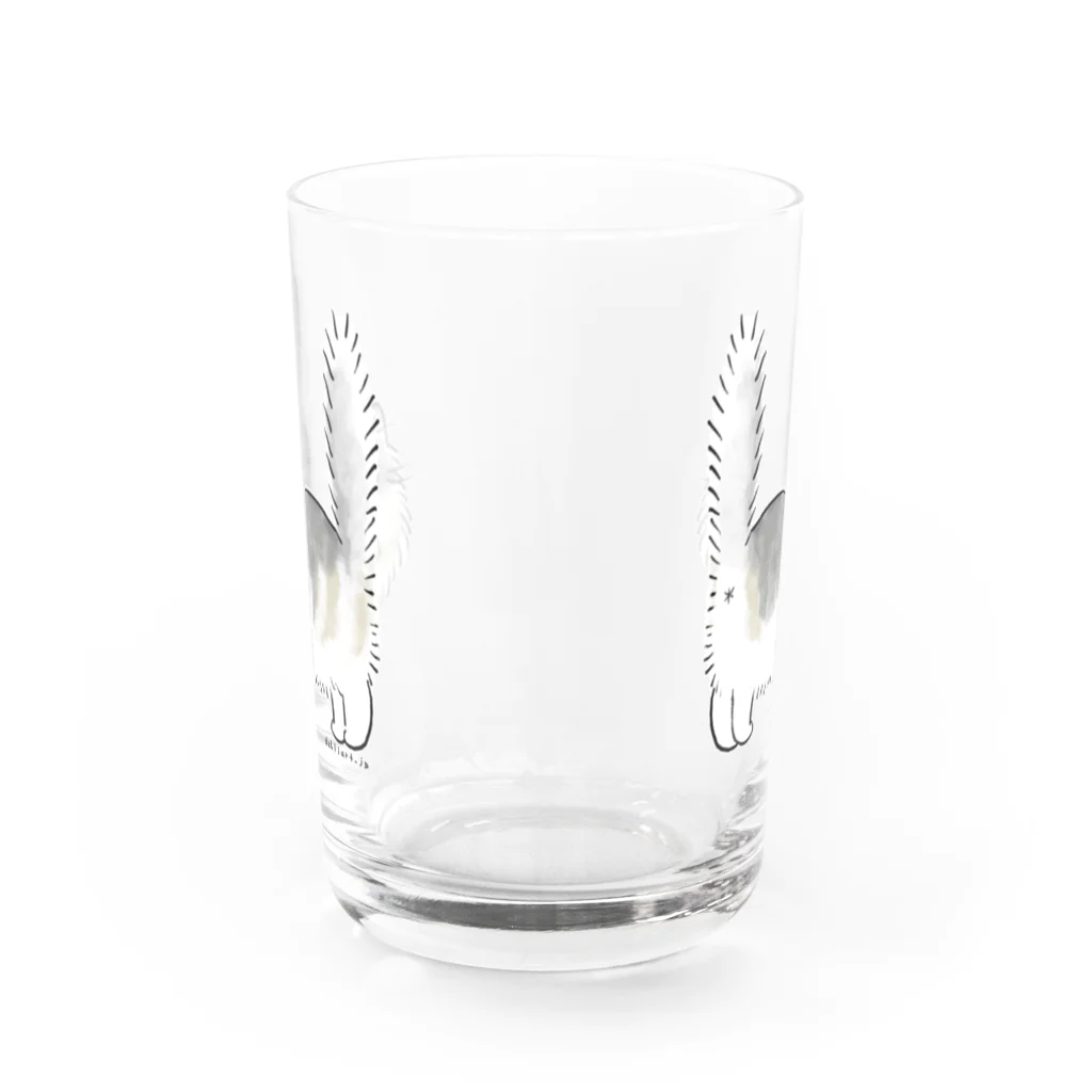 dahlia shop SUZURIのコロン （両面） Water Glass :back