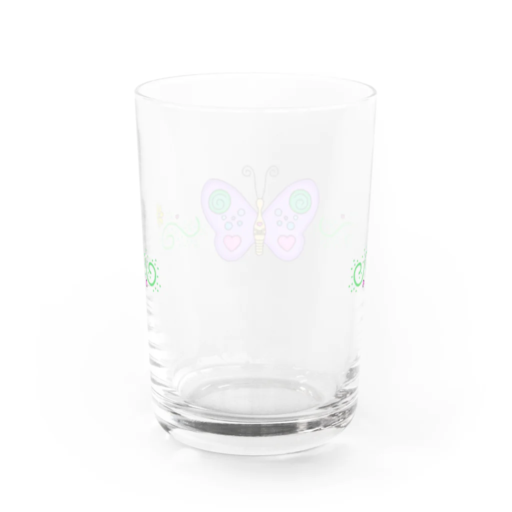 the-alien-clubのButterfly Water Glass :back