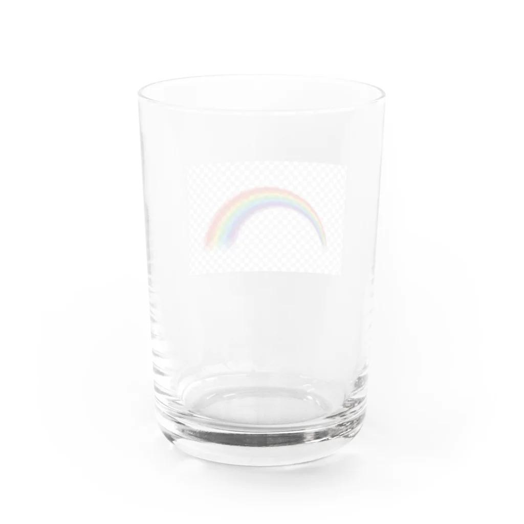 パンダマンの虹 Water Glass :back