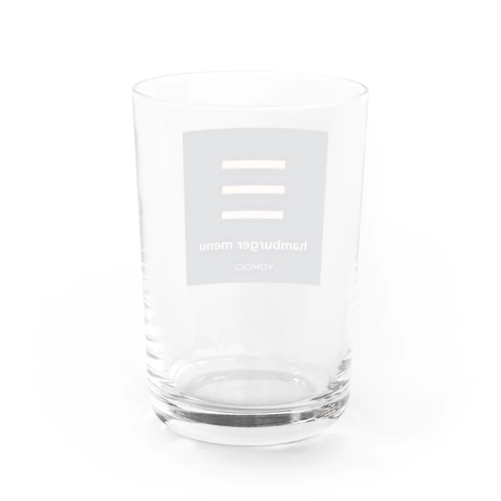 YOMOGI 〜ヨモギ〜のhamburger menu Water Glass :back