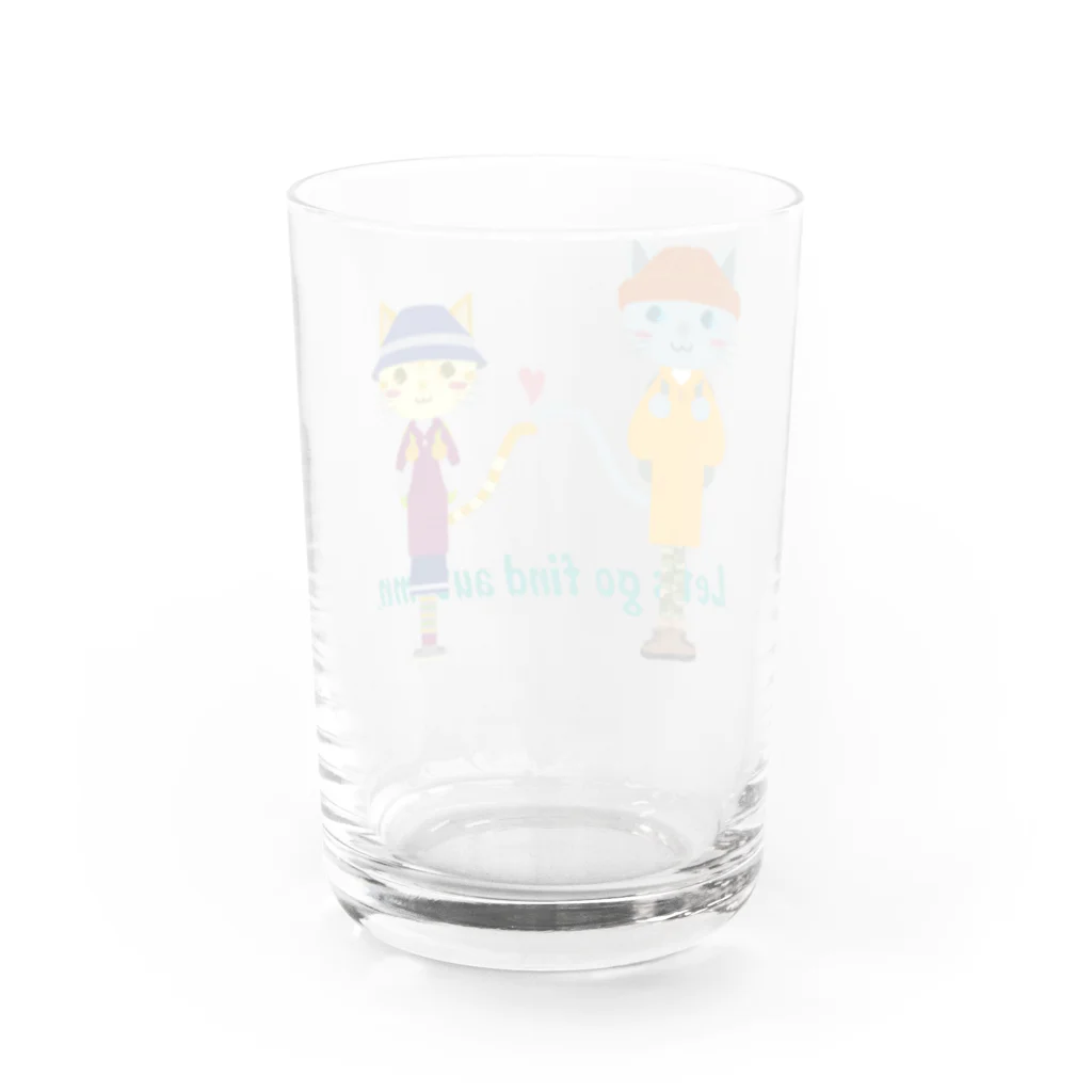 SU-KUの秋を見つけに Water Glass :back