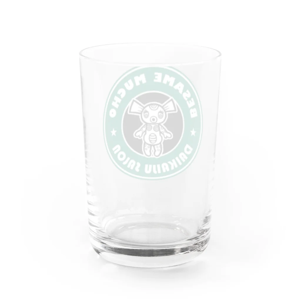 PICOPICOの大怪獣サロン Water Glass :back