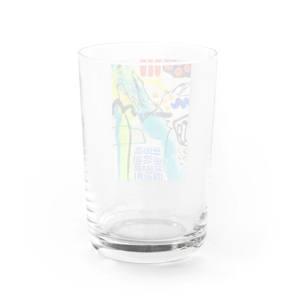 ヒラモトユミエの抽☆象 Water Glass :back