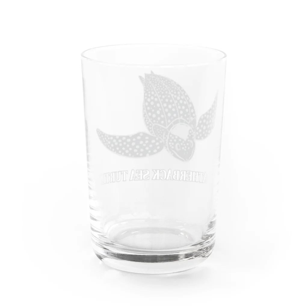 街のいろどりのオサガメ2（100円寄付商品） Water Glass :back