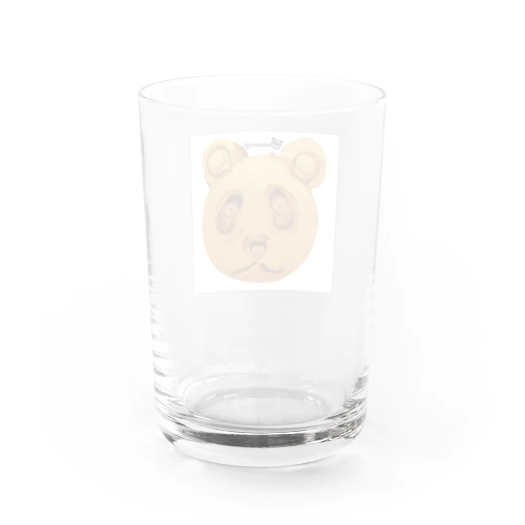 高月堂221のパンダどら焼き Water Glass :back