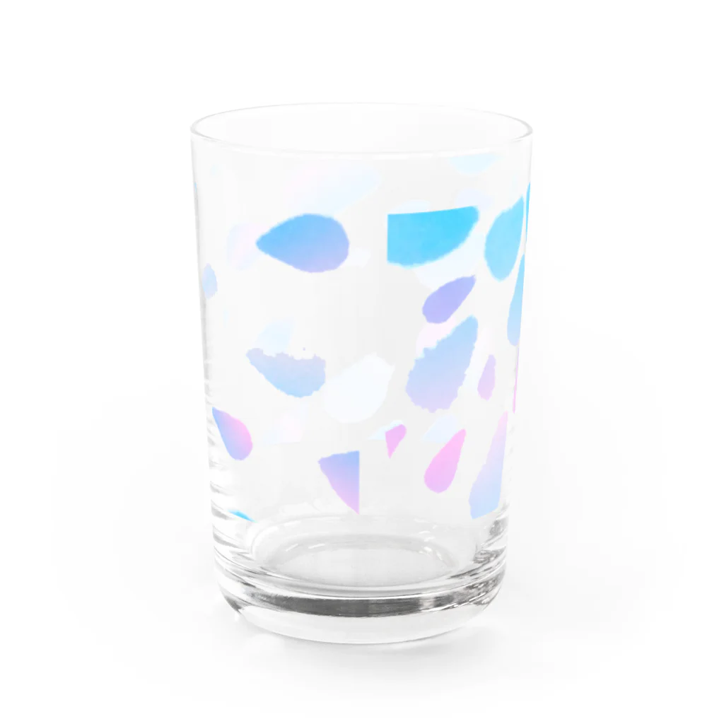 ゆるやかな泡沫。の雫。 Water Glass :back