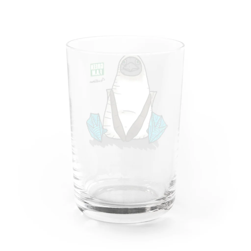 Green F.A.Mのブルーフット01 Water Glass :back