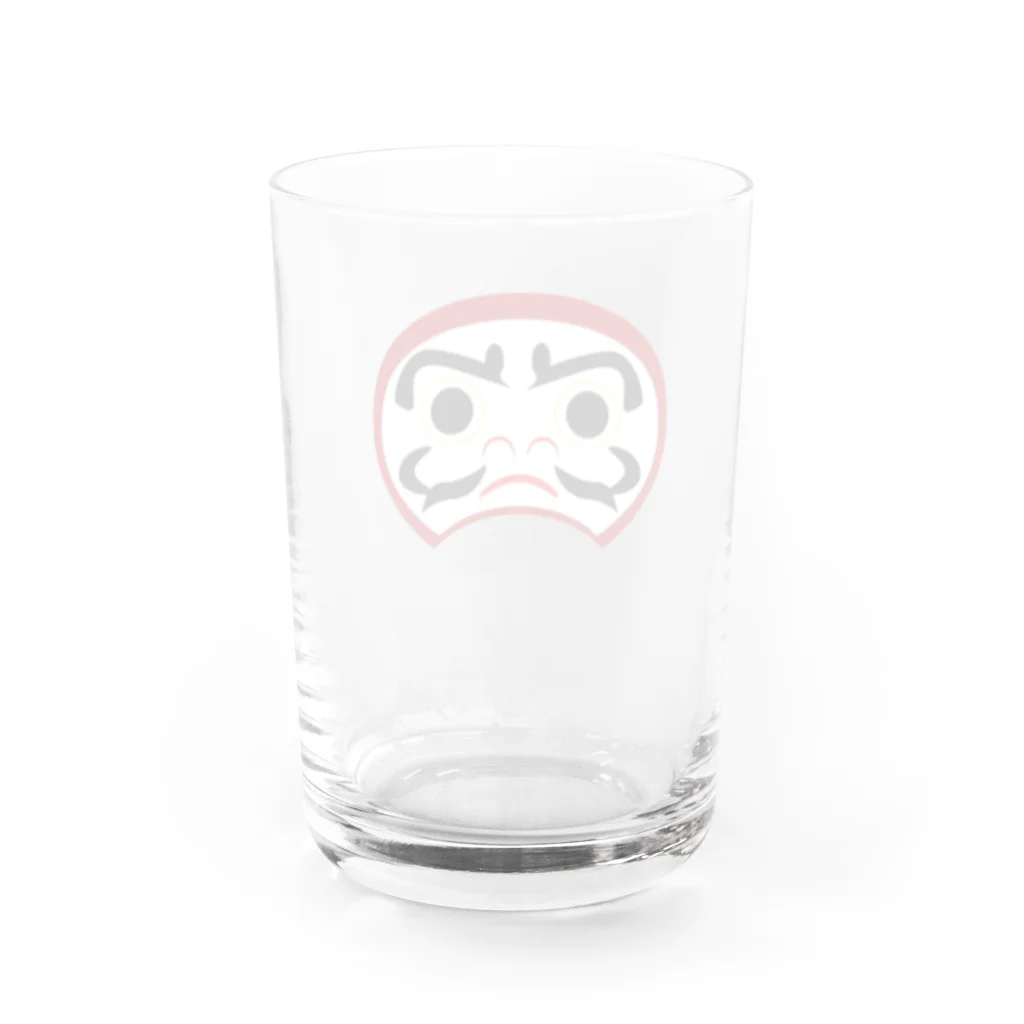 おれちゃん@人間失格の達磨くん Water Glass :back