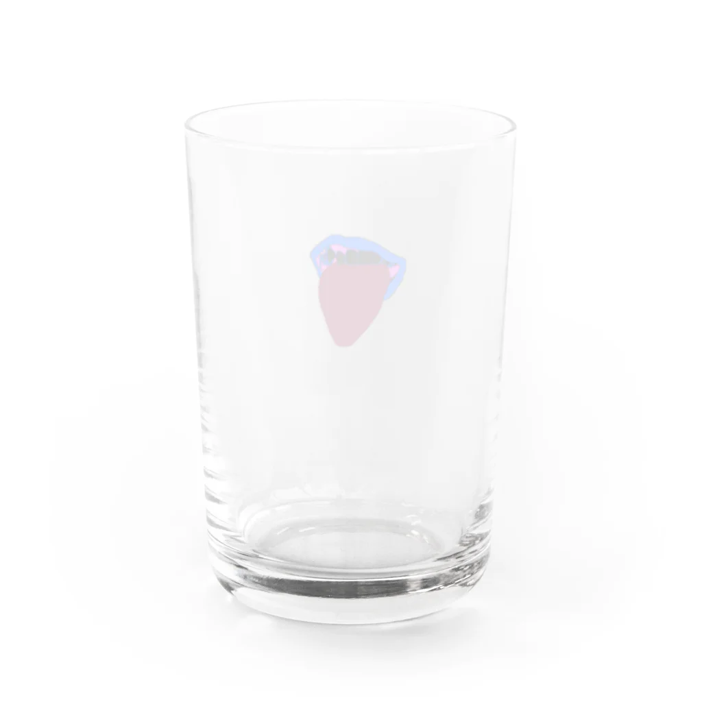 bluemouthの口は災いの元！！！ Water Glass :back