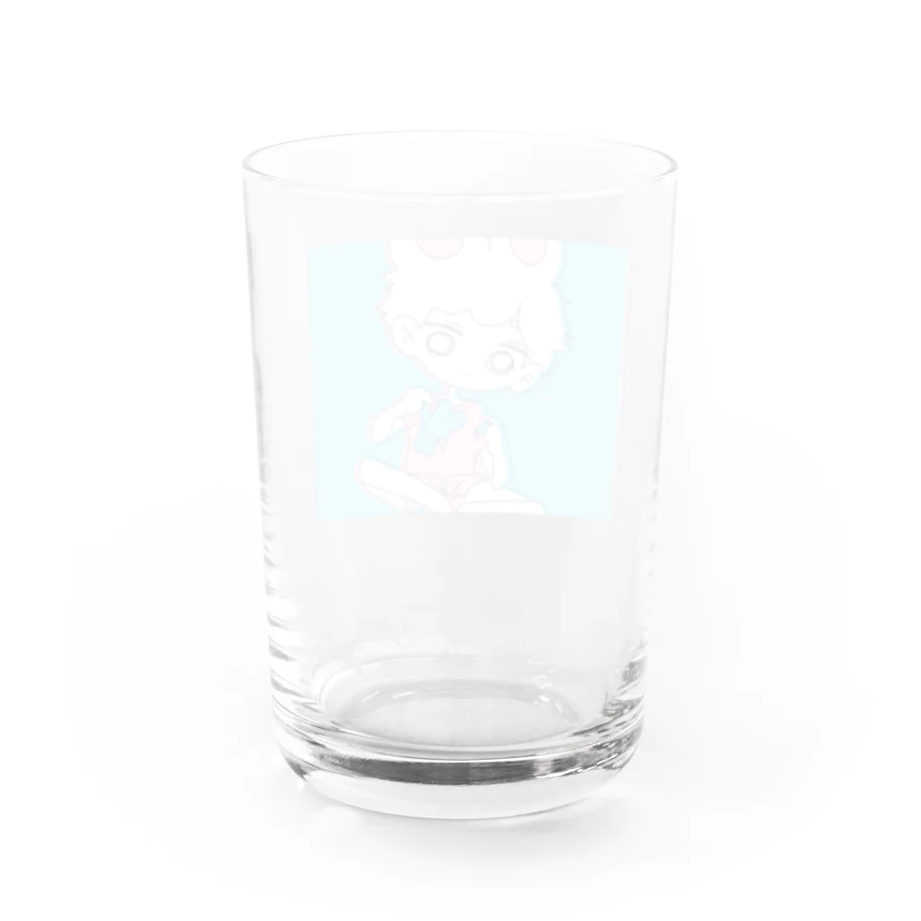 wakkoのHelpme… Water Glass :back