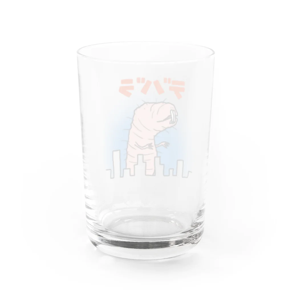 べつやく　れいのデバラ Water Glass :back