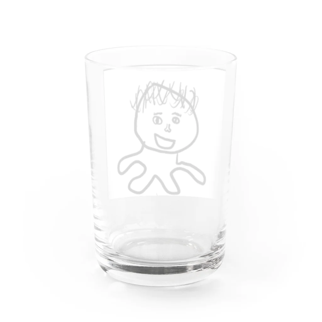 無感情の無感情 Water Glass :back