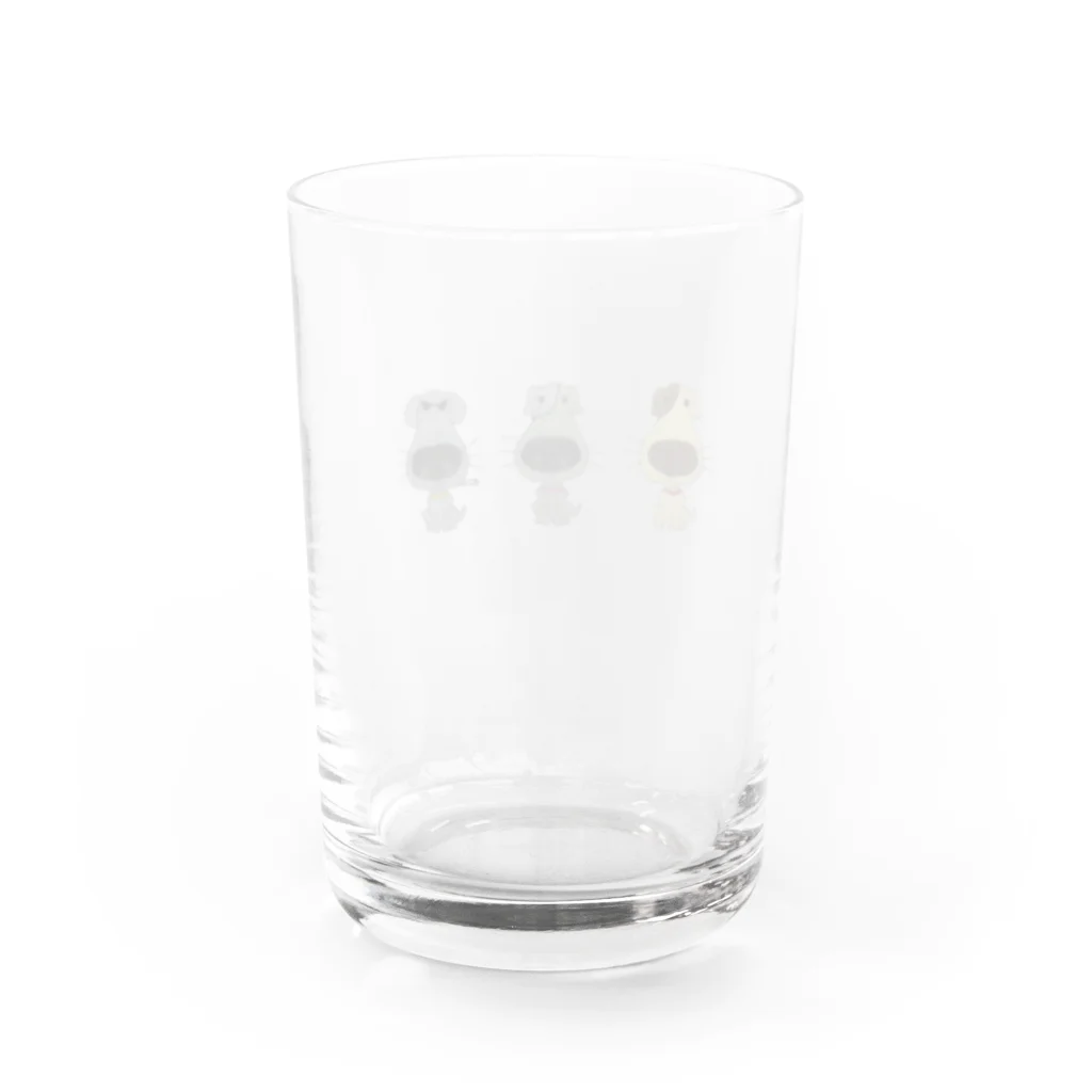 Family shopのほむけん Water Glass :back