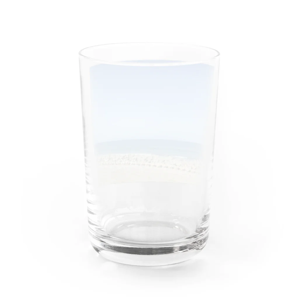 もじゃらの海 Water Glass :back