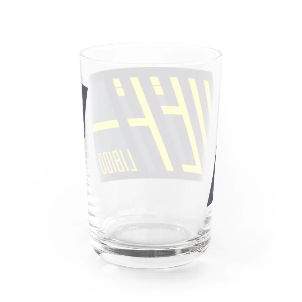 LIBIDO NFT MARKETPLACEのLOGO ITEM Water Glass :back