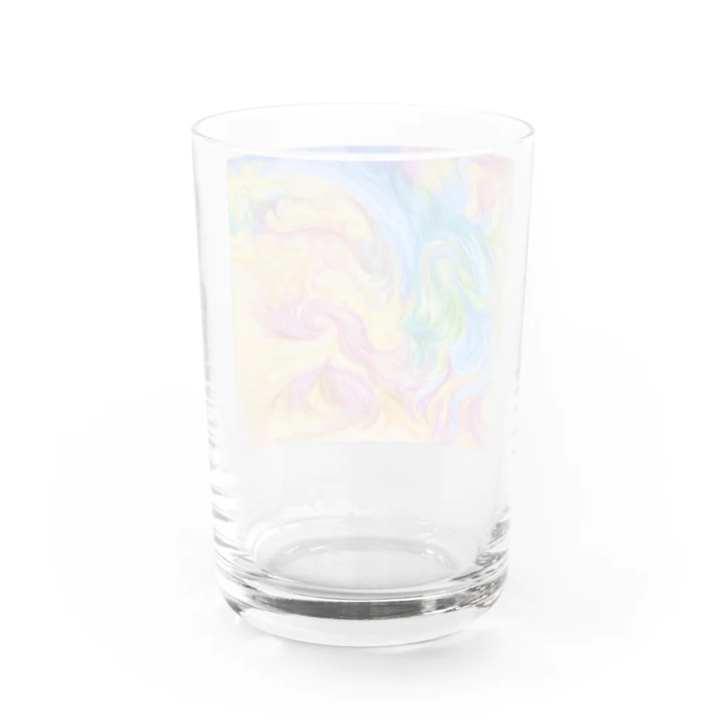 ひよどり書店の彩雲 Water Glass :back