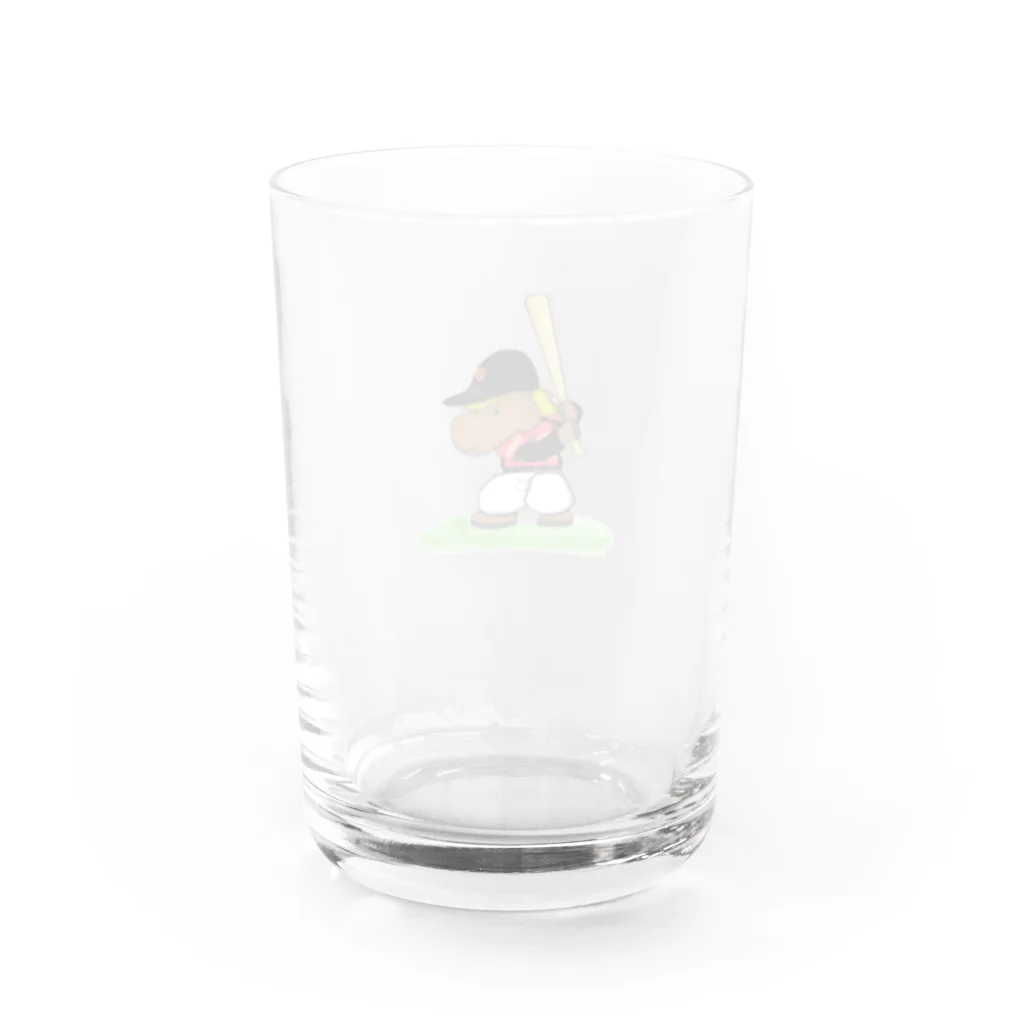 Falcon Punch Official Storeの頼れる4番　フランクくん Water Glass :back