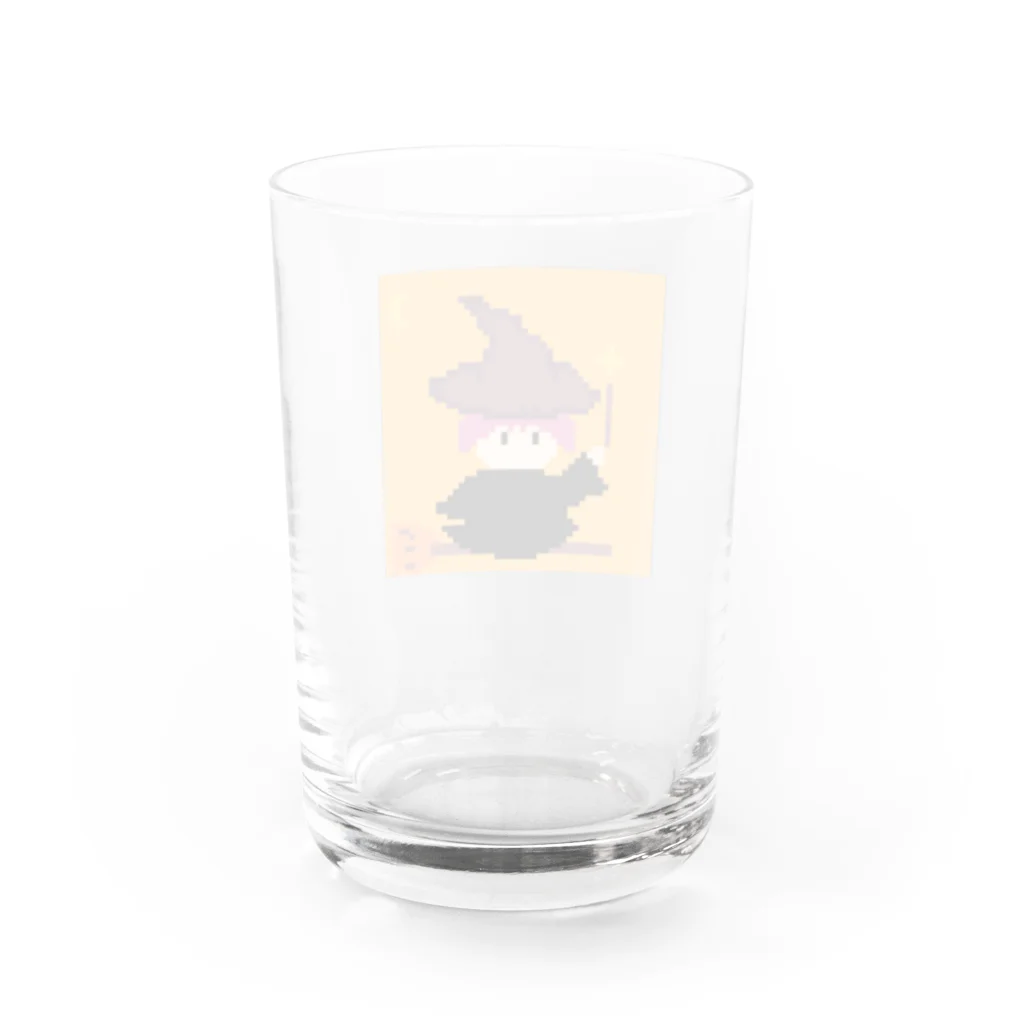 マルポロの素敵な夜の魔女っ子ちゃん Water Glass :back