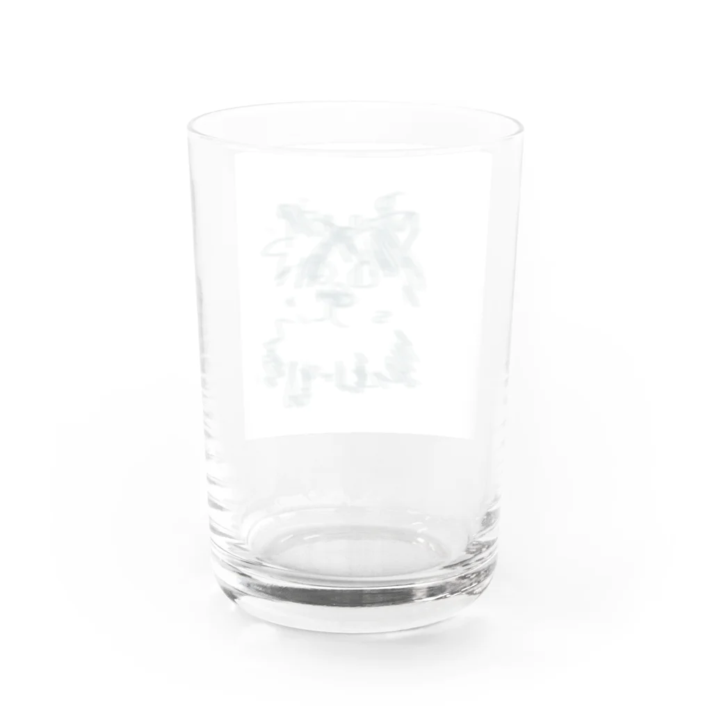 おもちちゃんのねこちゃん Water Glass :back