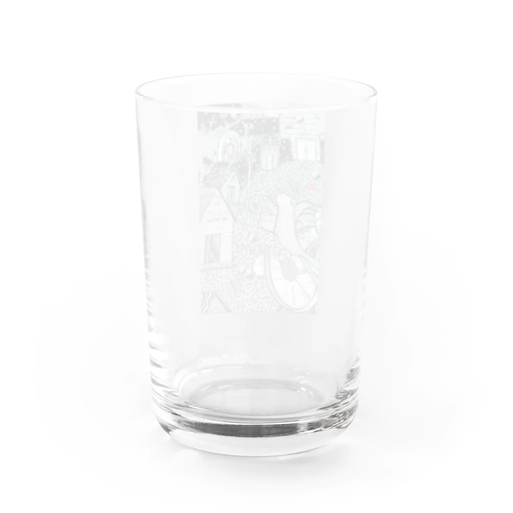 ゆぷにショップの価値観は押しつけられる Water Glass :back