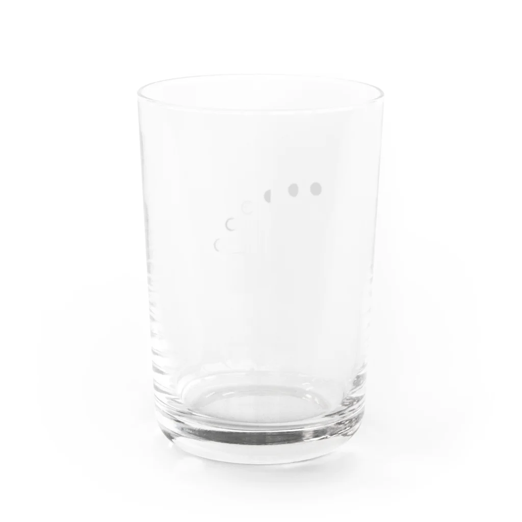 カタナシ　ウミのmoon phases Water Glass :back