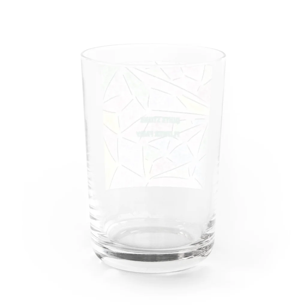 LeafCreateのQuiteStone FlowerFairy  Water Glass :back