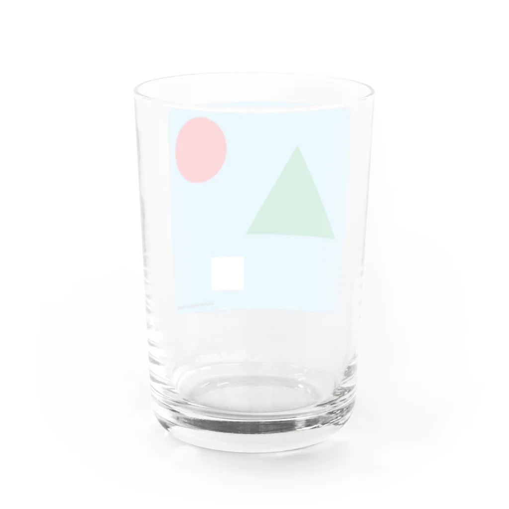 NJima_design_companyのday time Water Glass :back