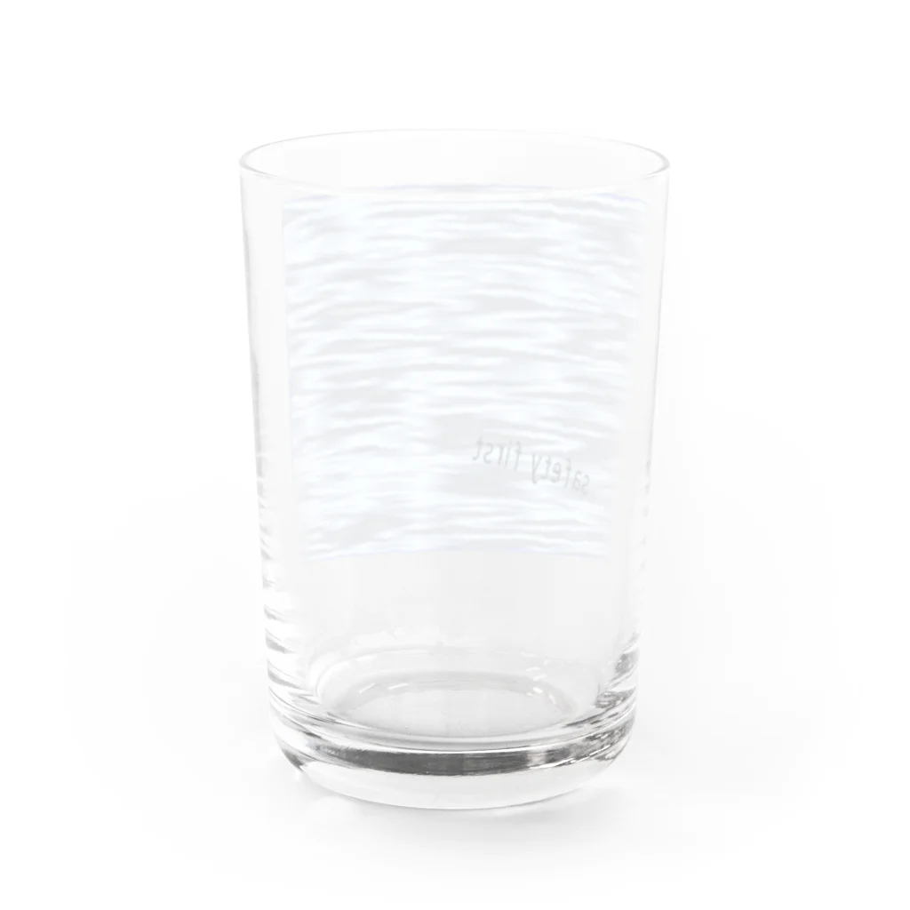 Momonngamonnga zakka のsafety first Water Glass :back