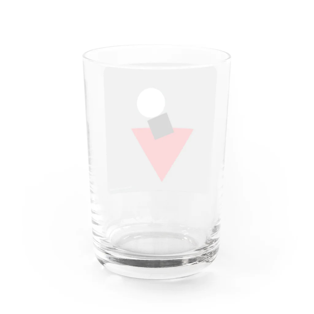 NJima_design_companyのrider Water Glass :back