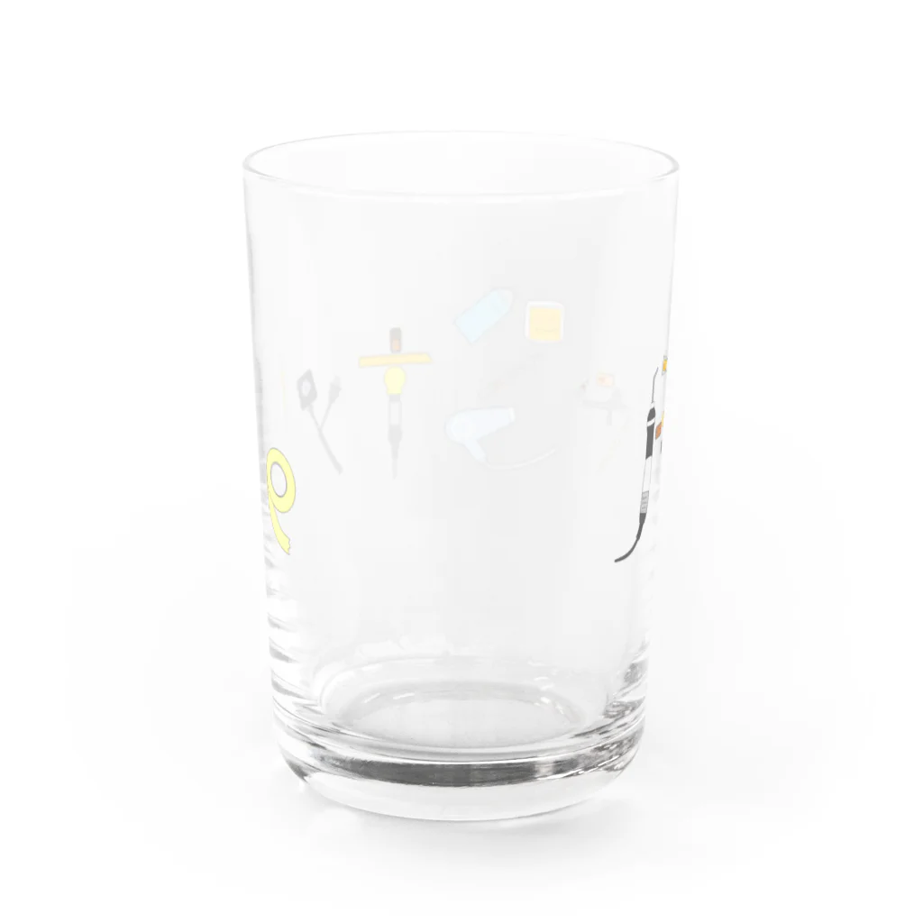 Restyleストアのコップ(カラー) Water Glass :back