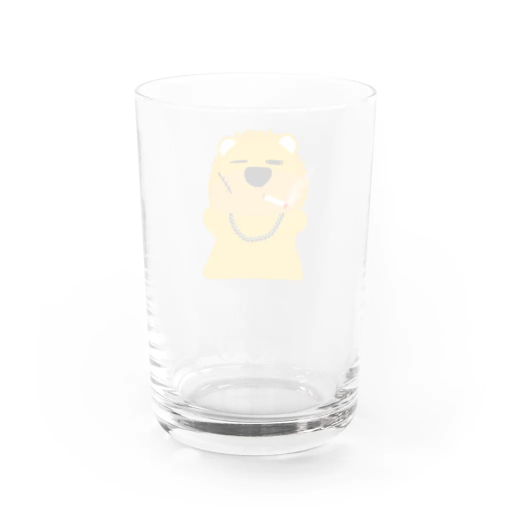 本舗田中ボーのやさぐれボーちゃん Water Glass :back