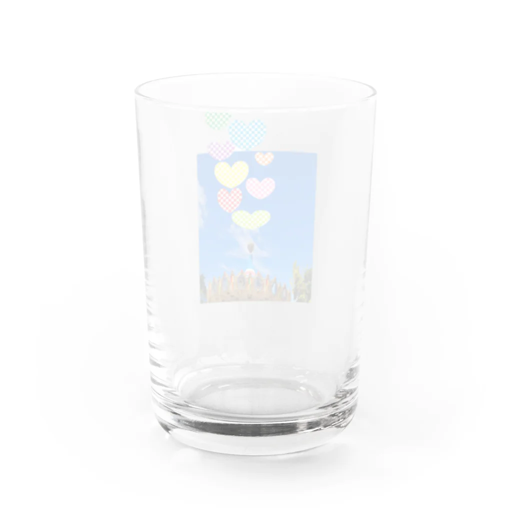 Happyーpop28c🎵のメリーゴーランドheart❤✨ Water Glass :back