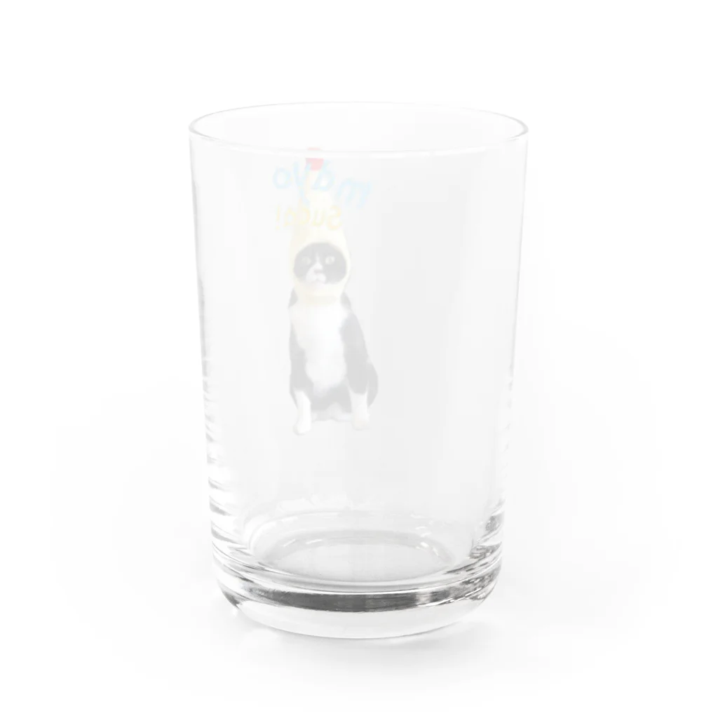 suca! mallのマヨスカ Water Glass :back