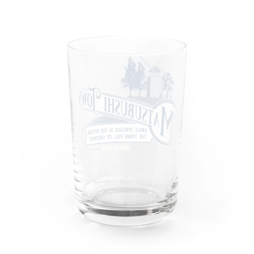 But SAITAMAのMATSUBUSHI-TOWN Water Glass :back