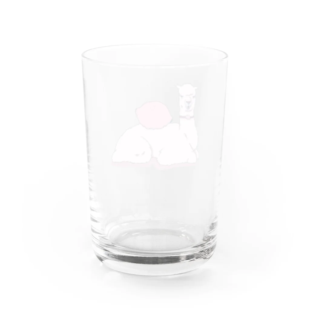 アコモ・マユラスのFruits-alapaca (lemon) Water Glass :back