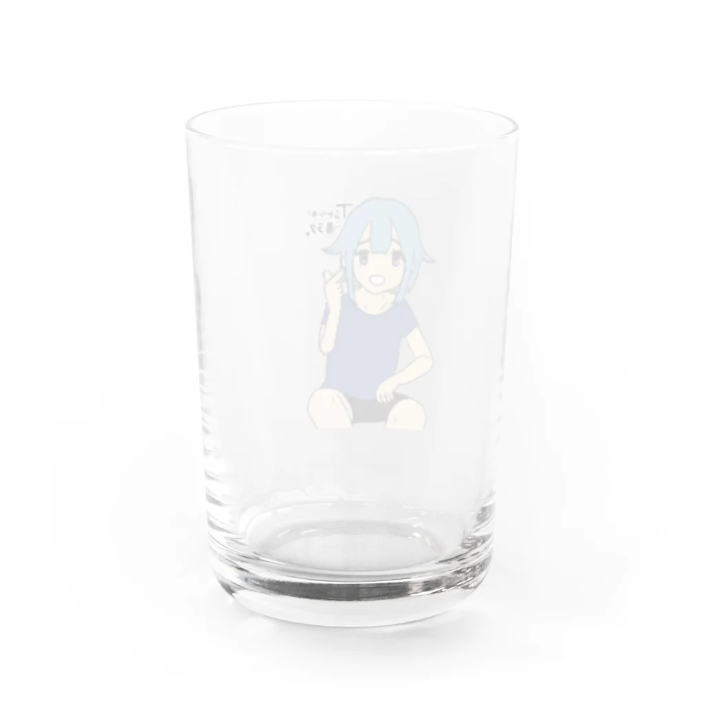 夏奈屋さんのTシャツ夏奈 Water Glass :back