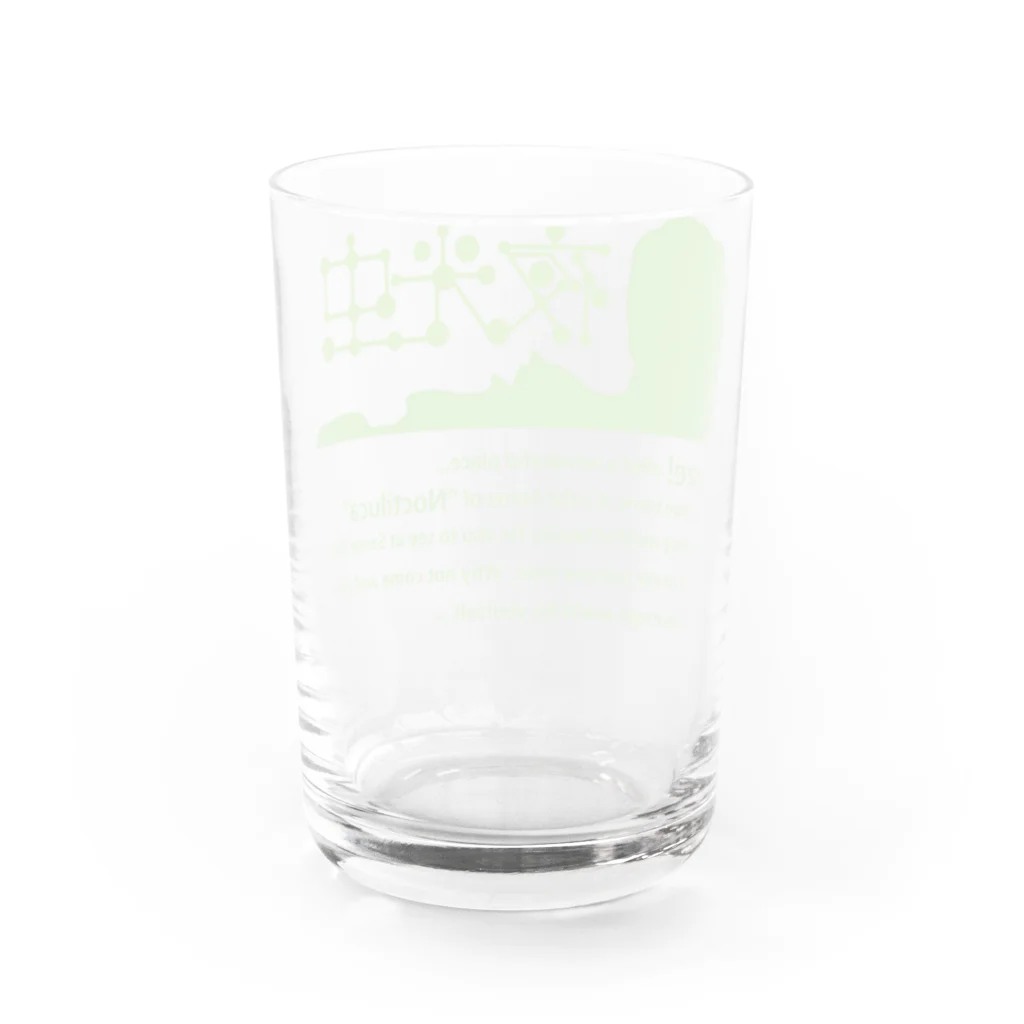 sanze.netのSANZE-Noctiluca Water Glass :back