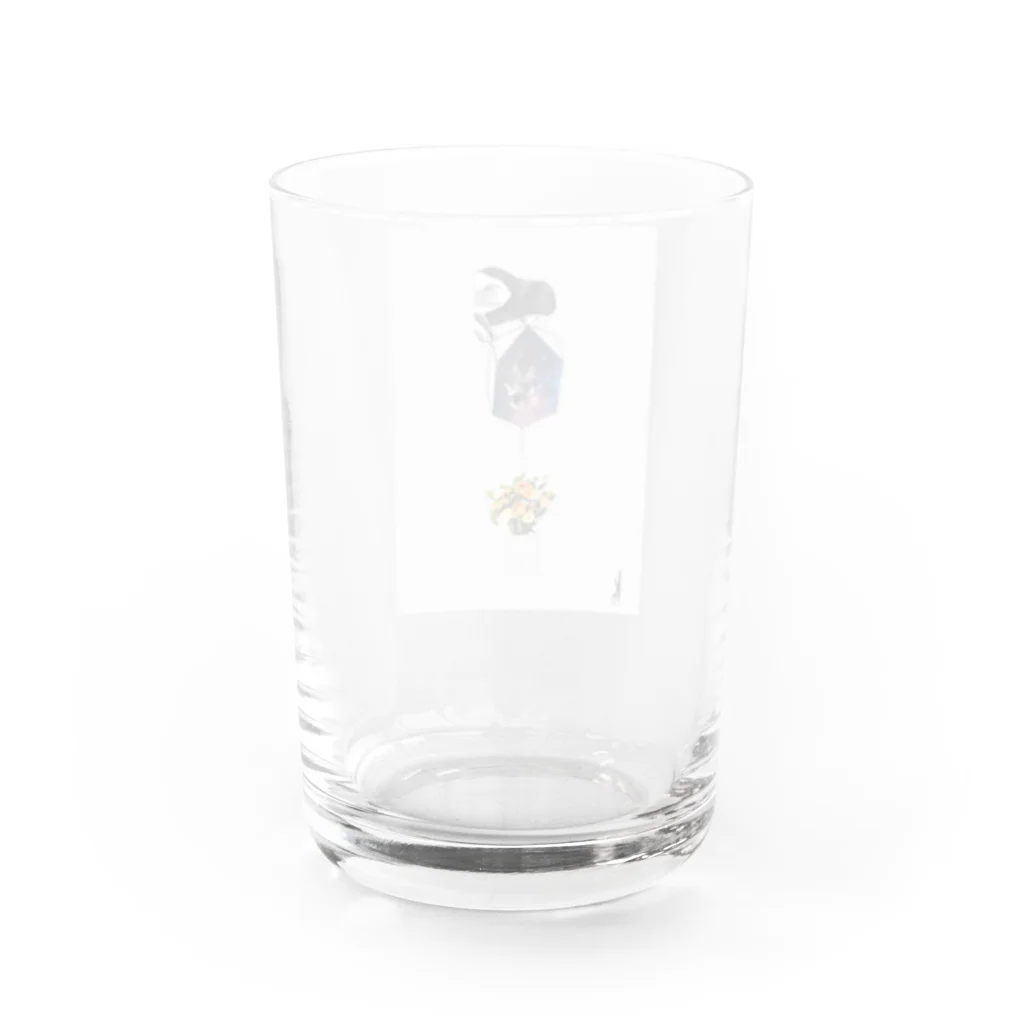 古い裸の樹のbreathe Water Glass :back